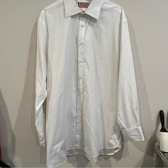 Thomas Pink Other - PINK Thomas Pink classic white button down long sleeve shirt 18-35 1/2